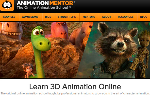 Escuela online de animación Animation Mentor