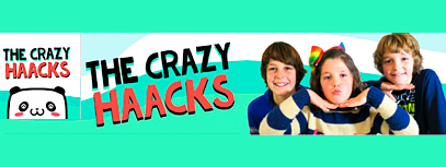 Más info sobre el canal de YouTube familiar The Crazy Haacks