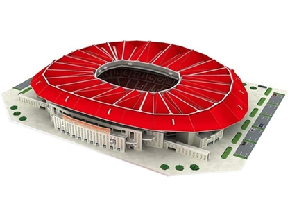 Metropolitano stadium coloring page, the home of the Atlético de Madrid