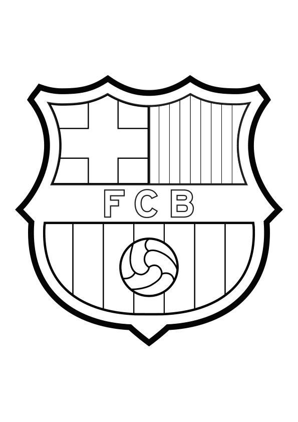 Dibujar el escudo de barcelona