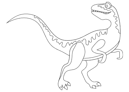 Dibujos para colorear dinosaurios. Juegos de dinosaurios