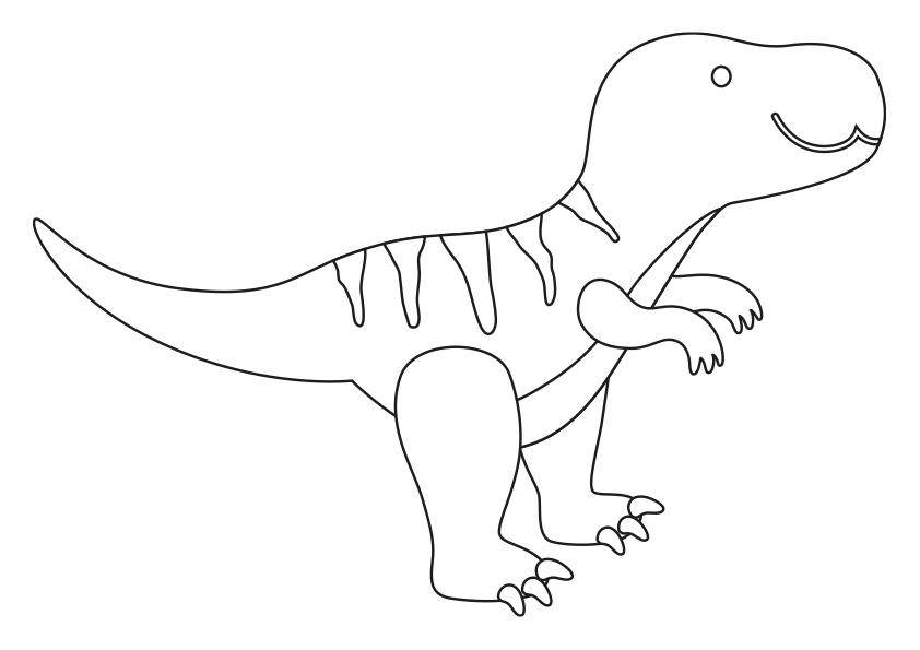 Dibujo colorear dinosaurio velociraptor. Velociraptor dinosaur coloring page
