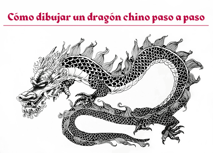 Cómo dibujar un dragón con lápices de color, paso a paso