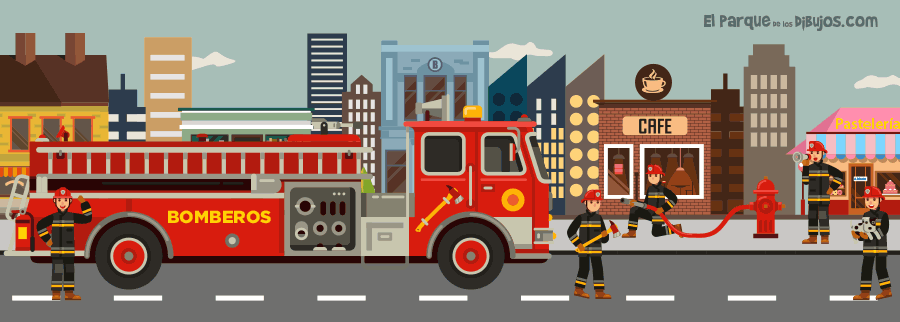 Dibujos de bomberos