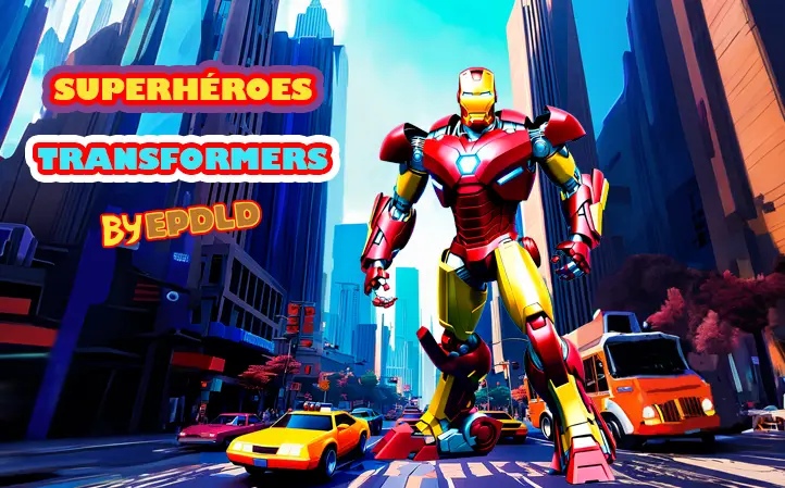 Abrir Superhéroes Transformers