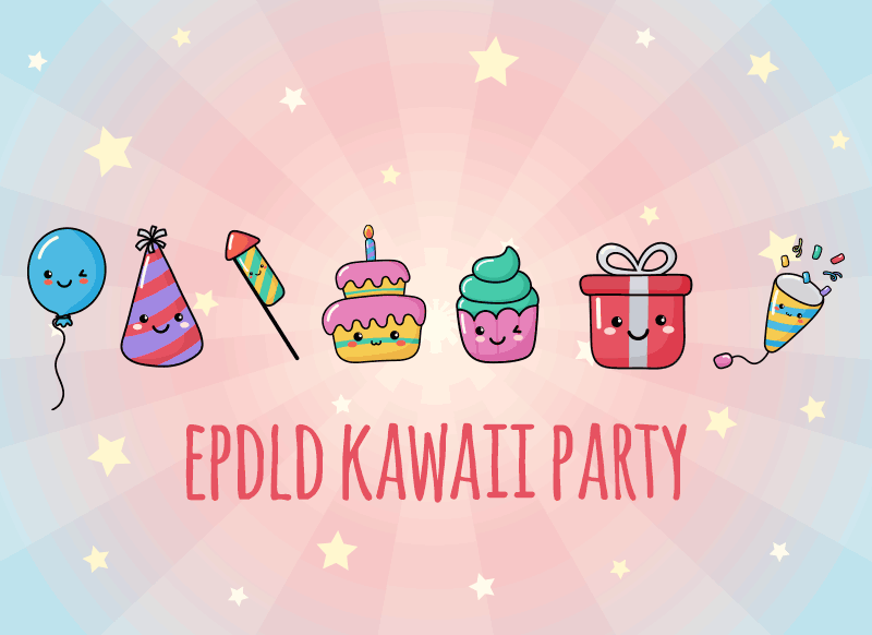 Dibujos kawaii, EPDLD kawaii party, sumérgete en el mundo kawaii