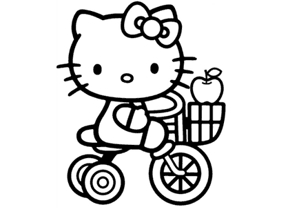 Dibujos de Hello Kitty, dibujos para colorear de Hello Kitty, dibujos de  Hello Kitty para imprimir y pintar