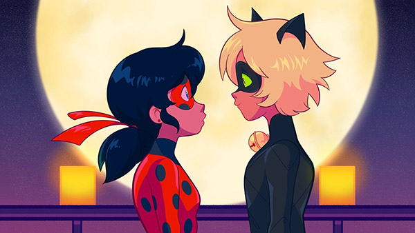 Serie de dibujos animados Miraculous, Ladybug y Cat Noir