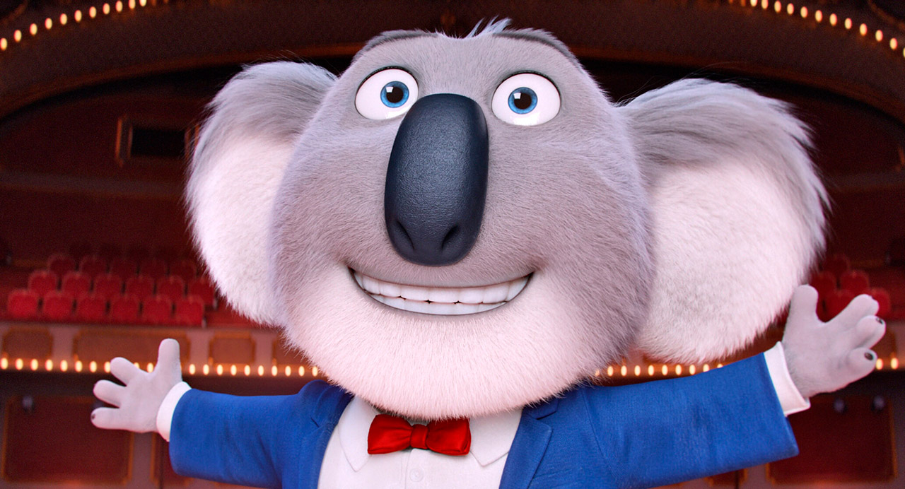 El koala Buster Moon, el dueño del teatro de la película ¡Canta!