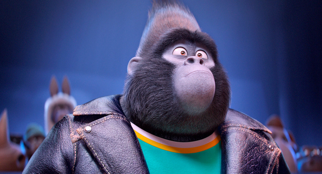 El gorila Johnny de la película ¡Canta!