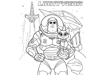 dibujos para colorear toy story zurg