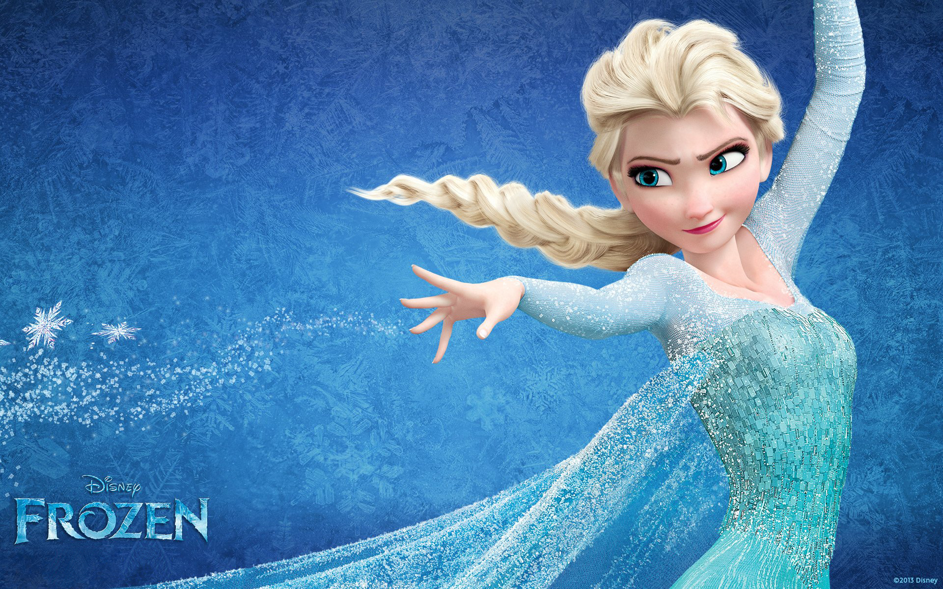 La magia de Elsa de la película de Disney Frozen