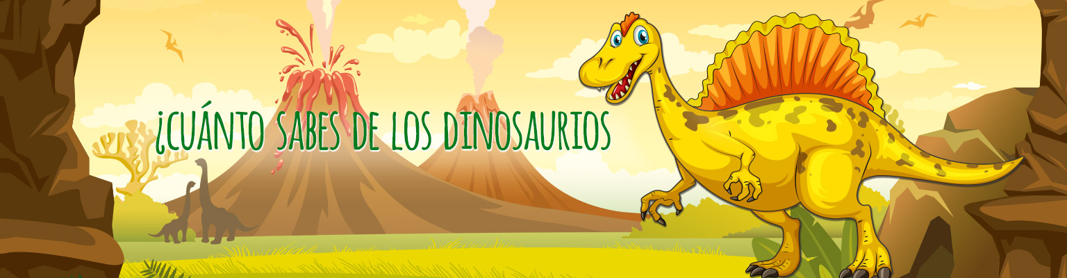 ¿Cuánto sabes de los dinosaurios?