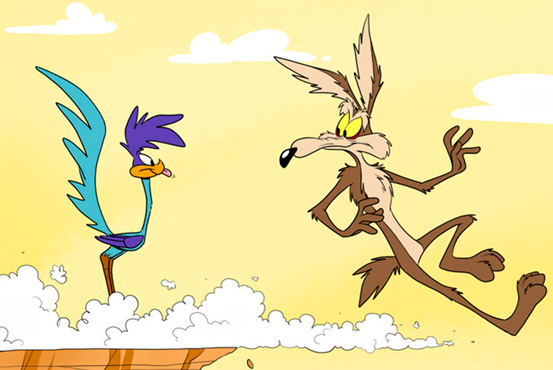 Serie de dibujos animados de El Coyote y el Correcaminos