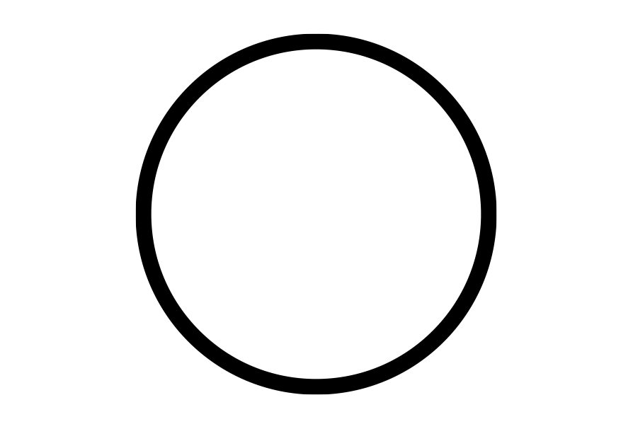 Dibujo de un círculo
