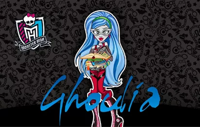 Dibujo de Ghoulia Yelps de Monster High para imprimir en HD