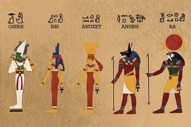 Dibujos del antiguo Egipto. La Historia de la Humanidad, el antiguo Egipto