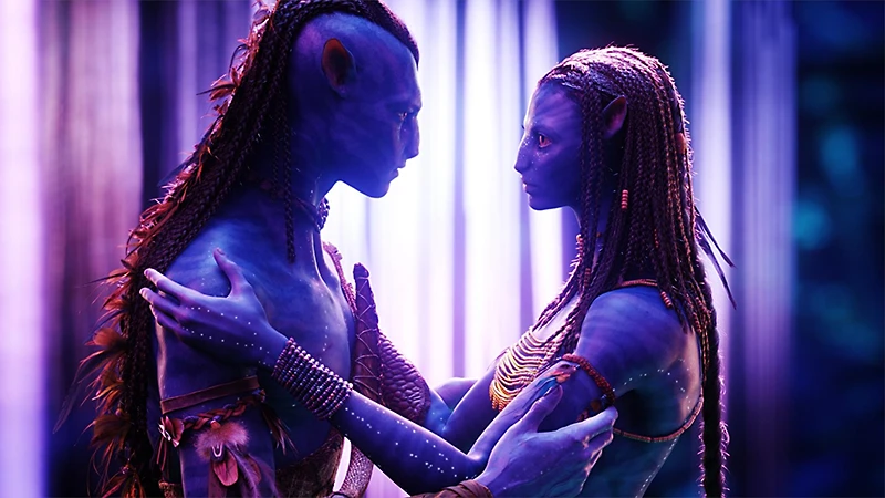 Jake Sully y Ney'tiri son los protagonistas de Avatar