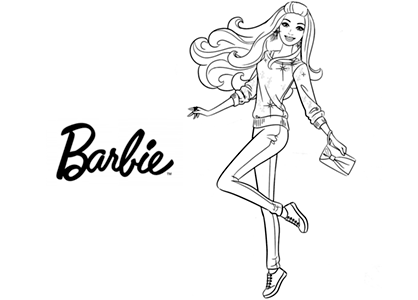 barbie drawings