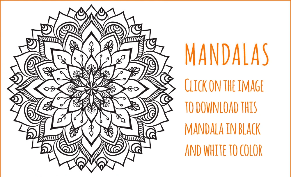 Mandala to color