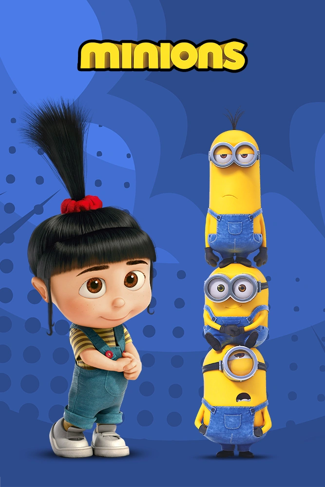 Hight Quality Agnes and Minions poster to download