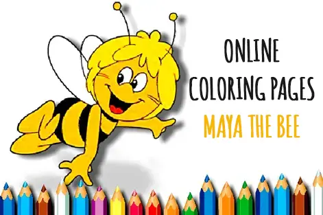 Online coloring pages