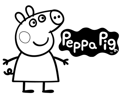 Free printable Peppa Pig coloring pages