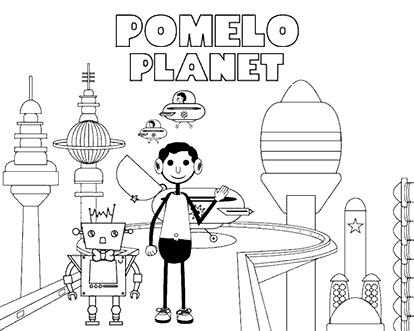 Pomelo Planet coloring pages