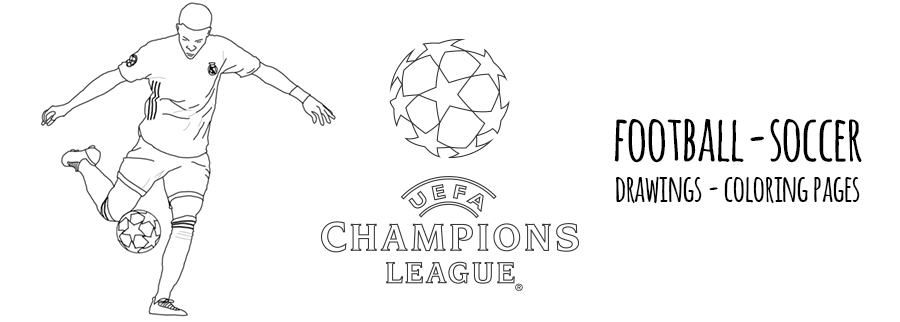 Football Soccer coloring pages