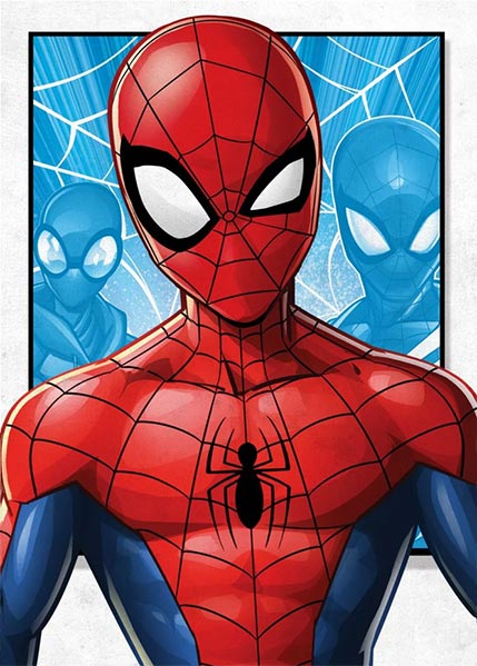 Drawing of Spiderman, The Spider-man poster