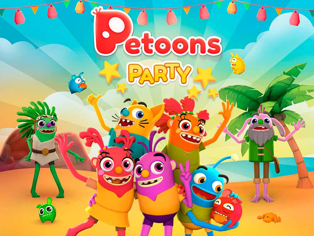 videojuego familiar petoons party