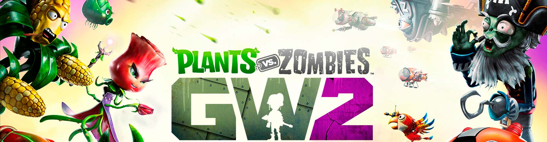 Videojuego Plantas contra Zombies 2 GW2 Zombies Vs Plants
