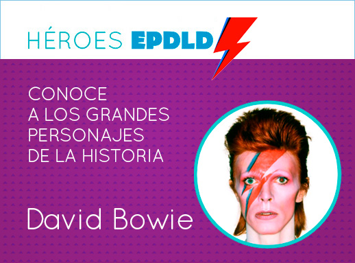 ¿Quién era David Bowie? Juego interactivo online para conocer al gran músico británico David Bowie, uno de los mejores artistas de todos los tiempos.