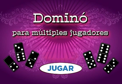El juego del dominó en versión multijugador
