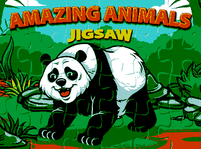 Juego de animales puzzle rompecabezas Amazing Animals Jigsaw