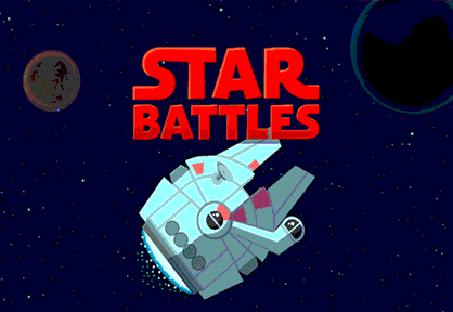 Juego de naves Star Battles La Batalla de las Estrellas