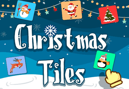 Juego de tipo puzzle de Navidad Christmas Tiles