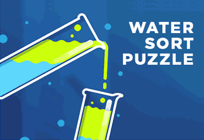Juego puzzle water sort puzzle con 300 niveles