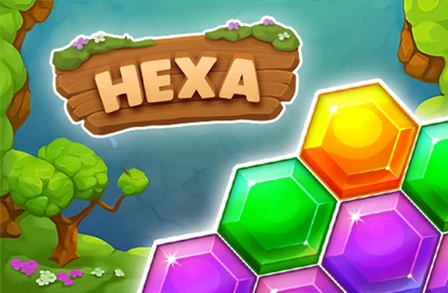 Juega a Hexa, la última versión del popular juego de puzzle Hexa Fever