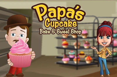 Juego de hacer cupcakes Papa's cupcake bake and sweet shop