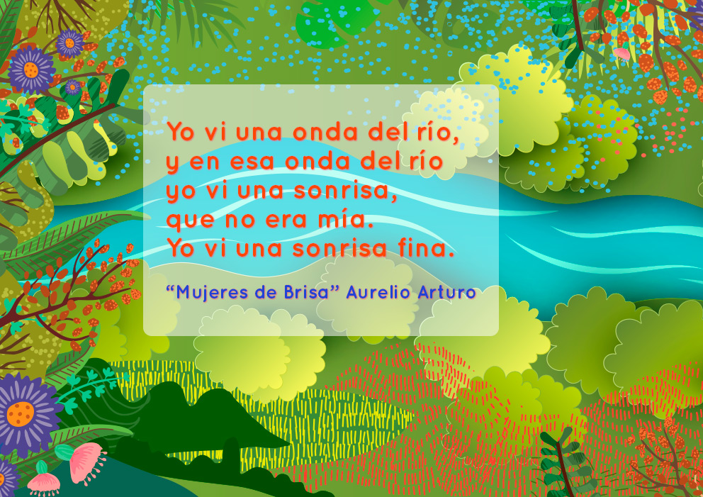 Poesía Poema Mujeres de Brisa del poeta colombiano Aurelio Arturo
