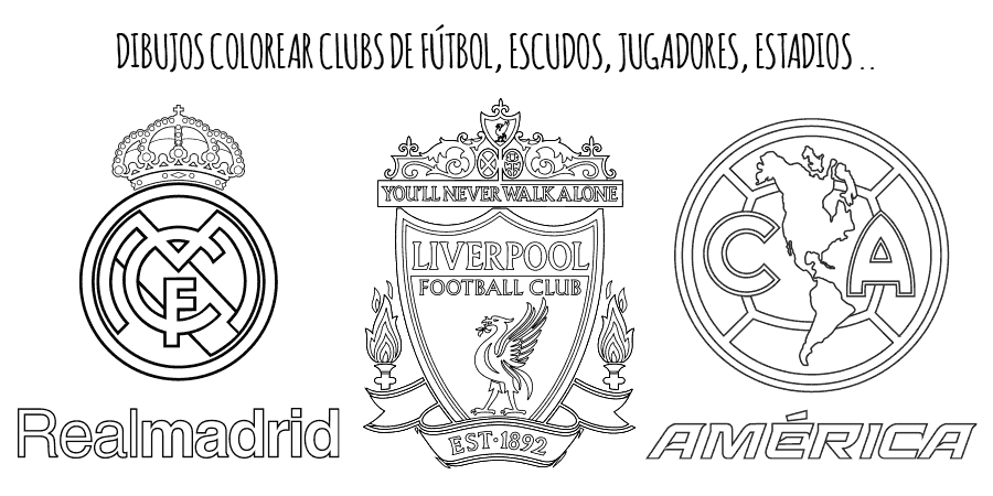 Dibujos de clubs de fútbol